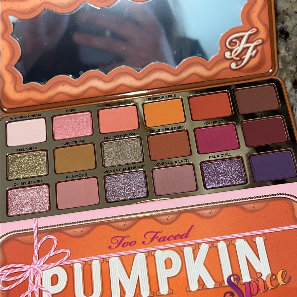 ❄️⚡️ORIGINAL + HTF Too Faced Pumpkin Spice Eyeshadow Palette - Picture 5 of 11